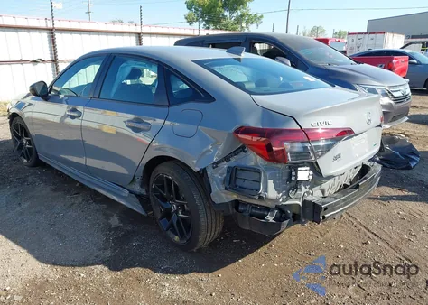 2025 Honda Civic Hybrid Sport/Sport Touring z USA, uszkodzony, nr VIN 2HGFE4F86SH311626